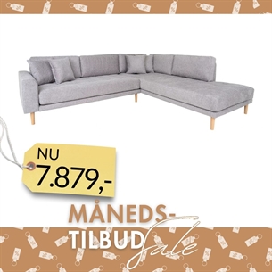 Lido Hjørnesofa Åben Ende - Højrevendt 